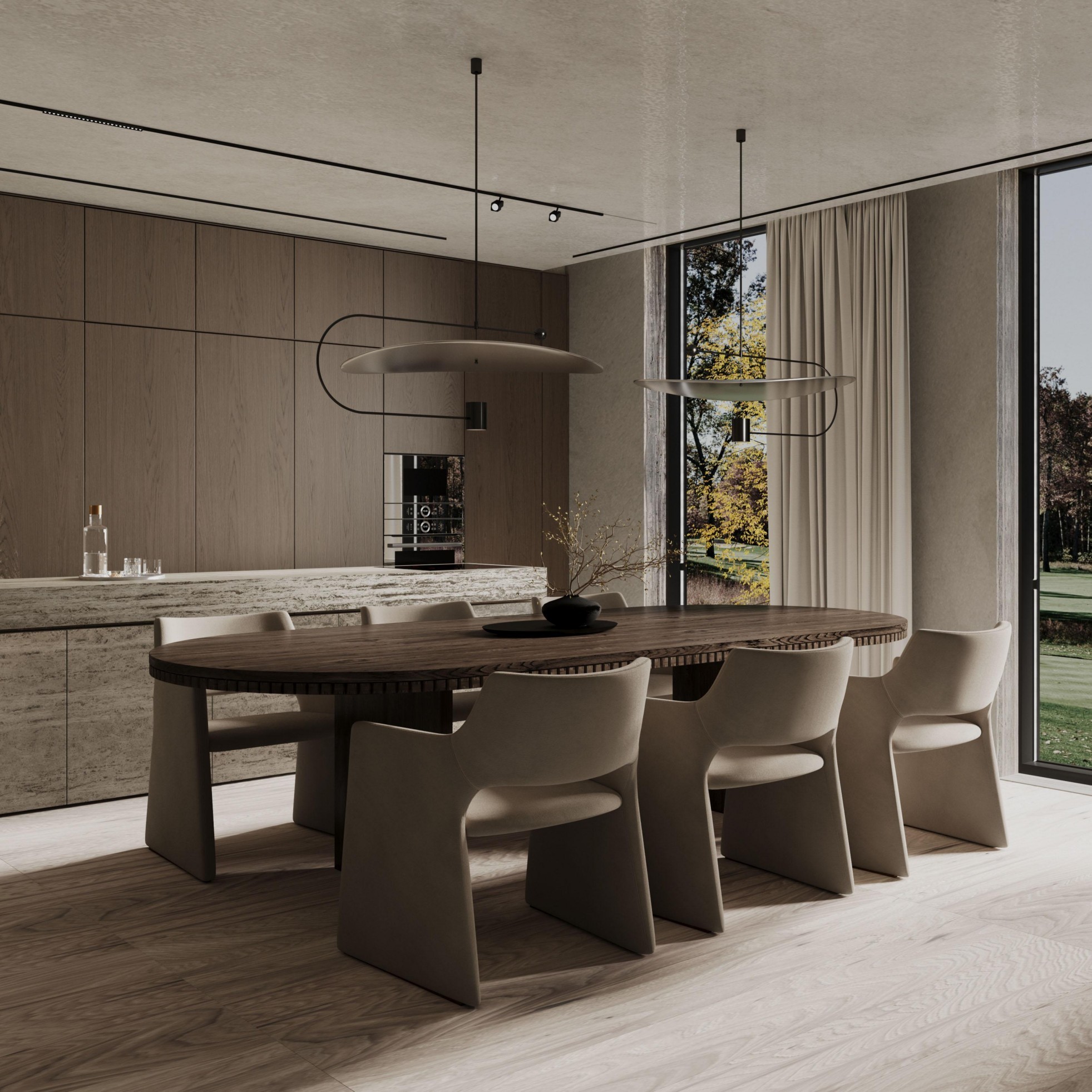 Villa Wood Grain Complete Sets Modern Designs Solid Wood Kitchen Cabinet Sets