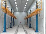 Post Style Lifting Woking Platform Sanding Room Auxiliary Equipment For Painting