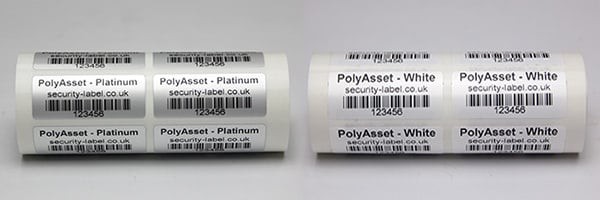 BOPP UV Printing Custom Barcode Labels In Rolls , weatherproof QR code labels