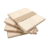 Buy cheap FDA Jumbo Craft Wooden Ice Cream Stick Custom Popsicle Sticks product