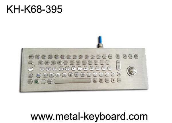 Buy cheap Desktop Vandal Proof Panel Mount Keyboard Stainless Steel For Industrial Control Device from wholesalers