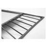 Buy cheap Large Rectangle Black Framed Metal Wall Art Mirror from wholesalers