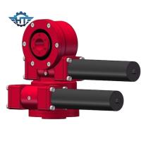 Buy cheap Anti UV Dual Axis Slew Drive 220V AC Motor Worm Drive Slew Ring product