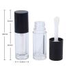 Buy cheap White, Black, Pink Plastic Lip Glaze Tube With Brush, Customizable Logo from wholesalers