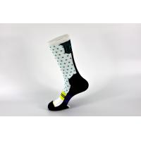 Buy cheap Anti Slip Under Armor Basketball Socks , Nylon / Elastane Black Basketball Socks product