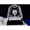 Buy cheap Polished K9 Crystal Golf Ball Trophy , Custom Logo Golf Club Trophy from wholesalers