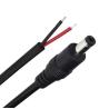Buy cheap Custom Male Female Jack 1.35 2.5 2.1x5.5mm DC Cable Bare End Stripped Wire Pigtail Cable from wholesalers