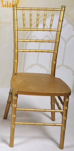 Buy cheap Golden solid wood chiavari chair from wholesalers