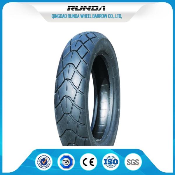 Buy cheap 8PR Durable Motor Cycle Tires , Front Motorcycle Tire Large Friction 290KPA from wholesalers
