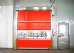 Colorful Quick Interior High Speed Shutter Door With Wind - Bar