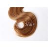 Buy cheap Brown No Chemical 100% Brazilian Virgin Hair / Wet and Wavy Human Hair from wholesalers