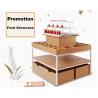 Buy cheap Modern Style Food Store Shelving Shop Display Tables 1000*1000*1350mm from wholesalers