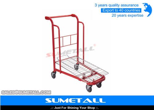 Buy cheap Heavy Weight Capacity Supermarket Shopping Trolley Cargo Cart For Wholesales from wholesalers