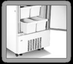 368L Sprayed Plate Steel Laboratory Hospital Combined Deep Upright Refrigerator