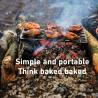 Buy cheap Outdoor Camping BBQ Titanium Plate Mesh Barbecue Hiking Charcoal Grilling Board Mesh Camping Cooking Accessories from wholesalers