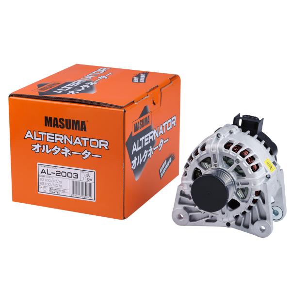 Buy cheap 23100-3RCAB AL-2003 MASUMA Alternator 14V 110A for Nissan Reference NO. 0 986 CR6 265 from wholesalers