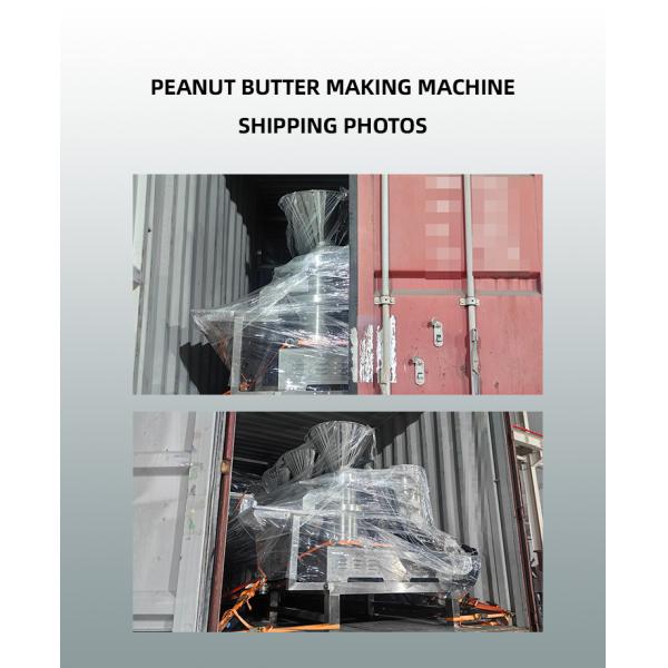Industrial Peanut Butter Tahini Grinding Machine Cocoa Grinder For Food Processing Plants