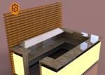 LED Nightclub Artificial Stone Bar Counter Joint Seamless SGS Approved