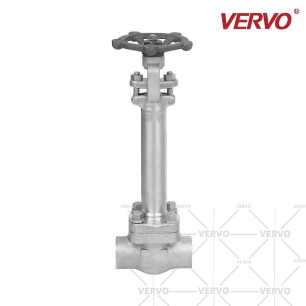Buy cheap Cryogenic Gate Valve Low Temperature Gate Valve Stainless Steel DN20 800LB Extension Stem Gate Valve Solid Wedge Valve from wholesalers