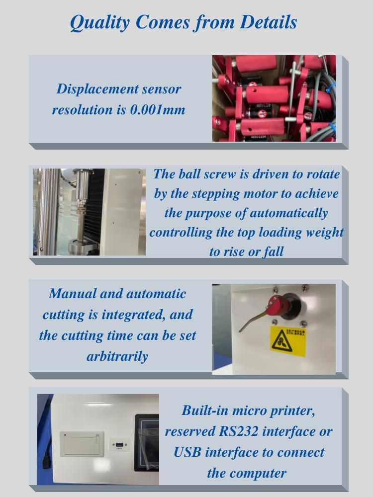 Mfr/Mvr Touch Screen Automatic Melt Flow Rate Tester