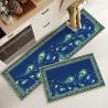 Buy cheap Plant Flower Printing Kitchen Floor Mats Non Slip 40*60mm Rectangle from wholesalers