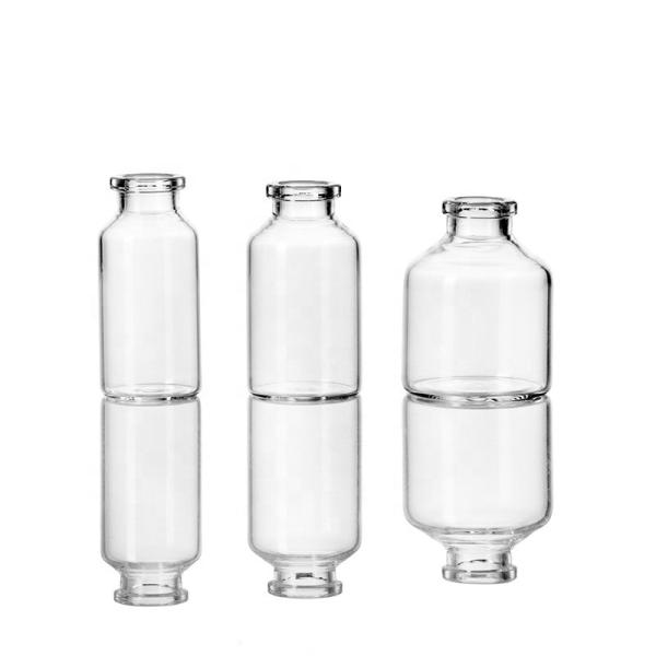 Buy cheap 20ml Clear Tubular Glass Vials Borosilicate Glass Injection Bottle Medical Use from wholesalers