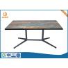 Buy cheap 200*600mm Restaurant Table Base With 1200*700mm Melamine Top from wholesalers