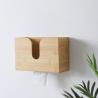 Buy cheap Kitchen Wall Mount Custom Clear Paper Towel Napkin Tissue Box in Natural Bamboo Color from wholesalers