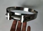 55-65MM Heavy Duty Pipe Clamps Adjustable Double Band Bolt Hose Clamp