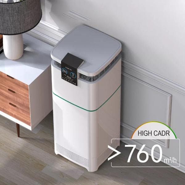 Buy cheap 2022 New 100m2 Purificador De Aire Breathe Fresh Clean Air Europe School Classroom Special EN1822 HEPA H13 Large Air Purifier from wholesalers