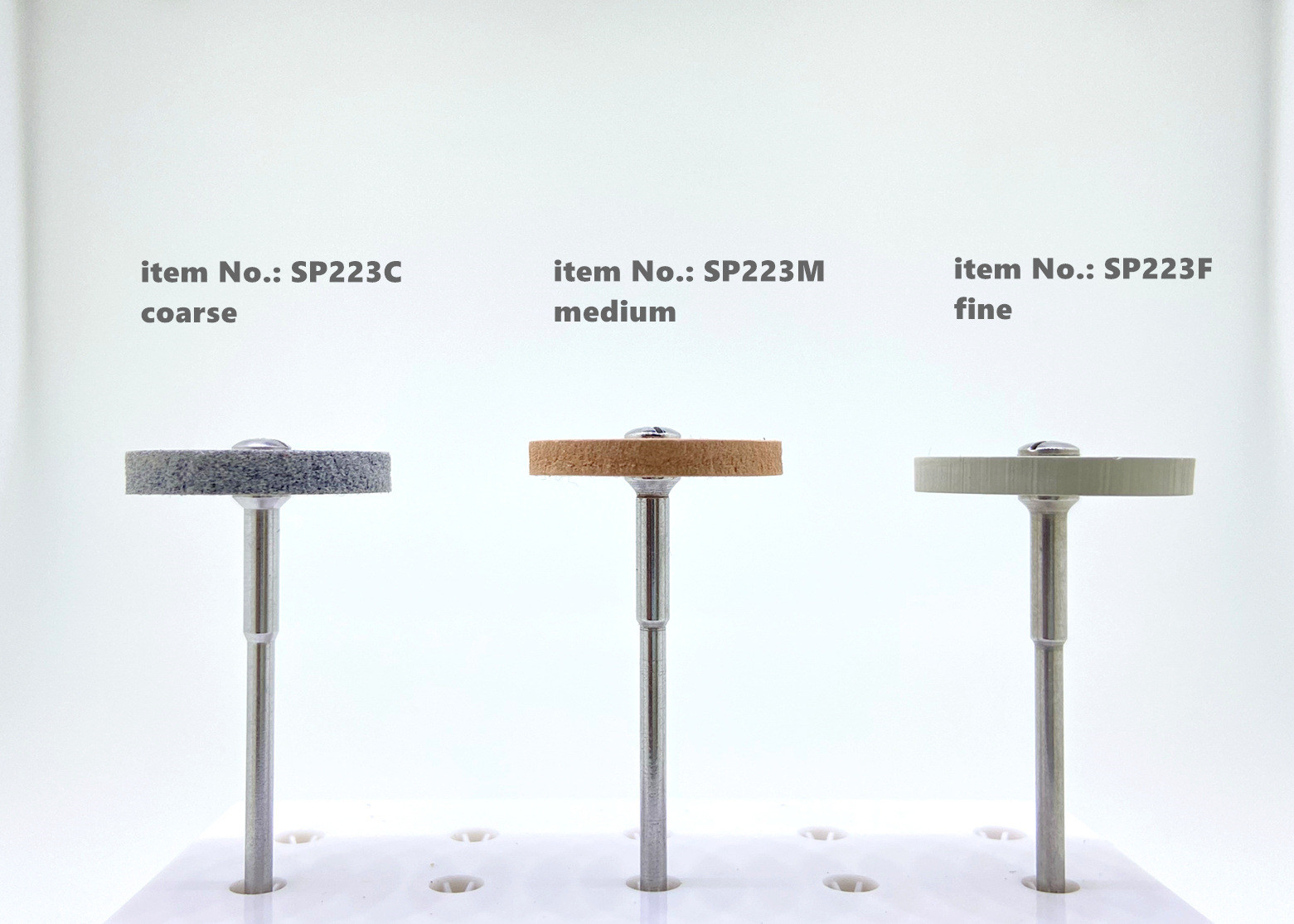 Silicon Carbide Porcelain Grinding Stone 3.0mm Round Diamond