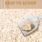 1.8mm 100% Eco Friendly Natural Tofu Cat Litter Flushable