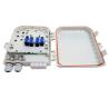 Buy cheap 1x8 FTTH Fiber Optic Terminal Box PC/ABS Box Outdoor Waterproof from wholesalers