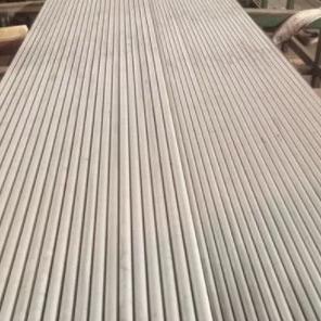 Buy cheap DELLOK Aluminum Fin Tube 1100 Knurled Thickness 0.45mm Crimped from wholesalers