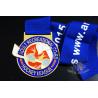 Buy cheap Baseball Or Hockey Dancing Custom Sports Medals For Canada With Printed Ribbon from wholesalers