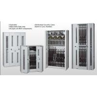 Buy cheap Heavy Duty Wall Cabinets With Perforated Security Gates , Military Weapons Storage Racks product