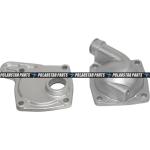 Silver Excavator Aftermarket Parts ME084535 ME084534 SK200 6D31 Oil Cooler