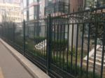 Customized Black Zinc Steel Metal Garrison Fence Panels Maintenance Free