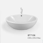 Buy cheap Sanitary Ware Freestanding Indoor Acrylic Bathtub Eco Friendly Anti Bacteria from wholesalers