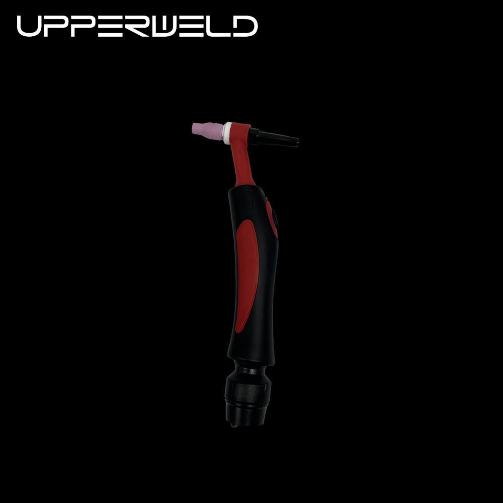 Flexible Head Body Welding Torch Suitable for Cutting Industry Red Color Air Cooling