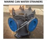 IMPA872010 Marine Can Water Strainer 5K-200A S-TYPE JIS F7121-1996 Flange cast