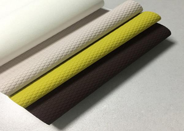 Buy cheap PU Coated Splits Leather Release Paper Customized Soft Type Multi Color from wholesalers