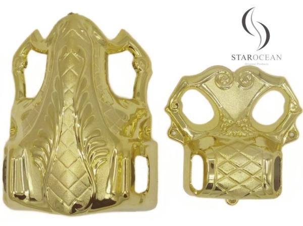 Buy cheap Light Gold Coffin Corner Accessories Funeral Products Manufacturer 4# LG from wholesalers