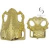 Buy cheap Gold Plating Coffin Ornaments 4#G , Customized Coffins And Caskets Accessories from wholesalers