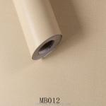 Vinyl Wallpapers 3D Texture Korean Design Mildew Proof Solid Color PVC Adhesive