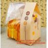 Buy cheap China supplier promotional custom coated bread/sandwich paper kraft bag with clear window,brown kraft paper bakery bread from wholesalers
