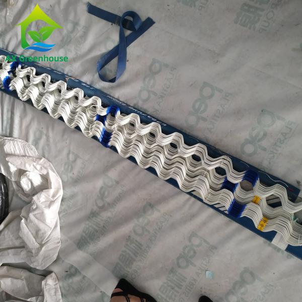 Buy cheap OEM Steel Wire Dip Plastic Film Lock Channel Greenhouse Accessories from wholesalers