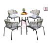 Buy cheap Aluminum 0.38cbm PE Rattan Waterproof Cushion Chair 61*55*H80cm from wholesalers