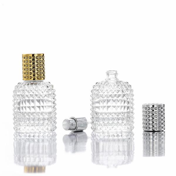 Buy cheap Pineapple Perfume Bottle Spray Bottle 30ml 50ml Clear Glass Press Empty from wholesalers