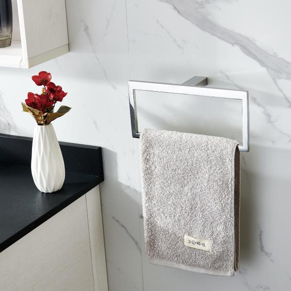 Buy cheap Modern Polished Sus304 Bathroom Hand Towel Ring Lavatory Towel Holder from wholesalers